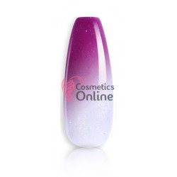 Dipping Powder Amelie Temperature Color Change de 5g Cod ATC002 Fuchsia cu Alb